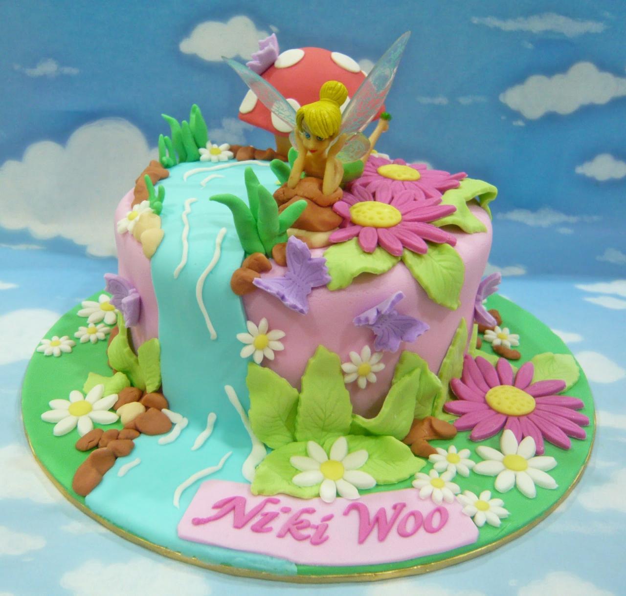 Tinkerbell cake decorations