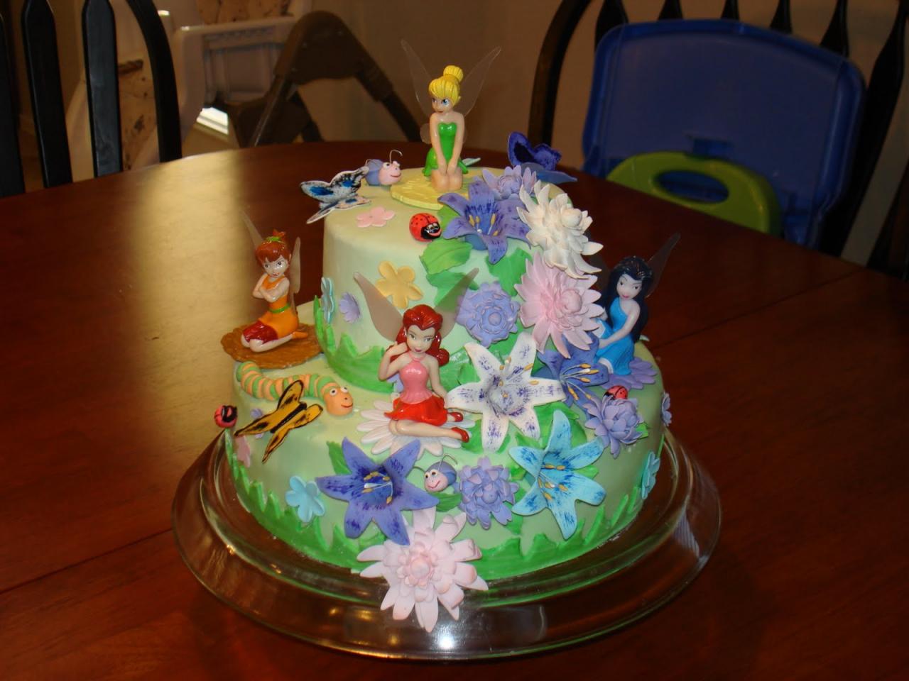 Tinkerbell cakes cake birthday tinker bell decoration chic